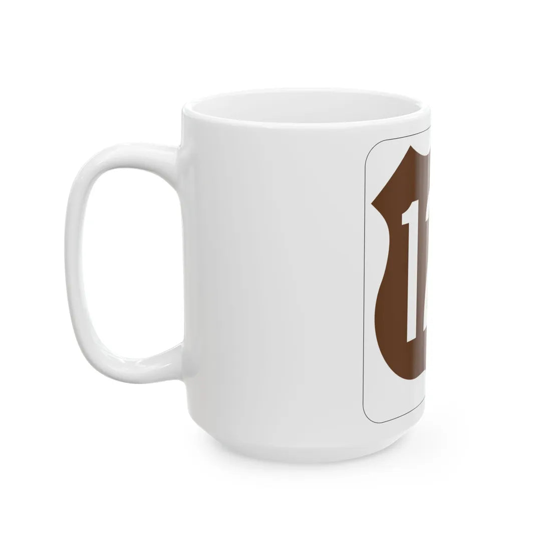 US 129 FL (Florida) (Road Sign) White Coffee Mug - Go Mug Yourself