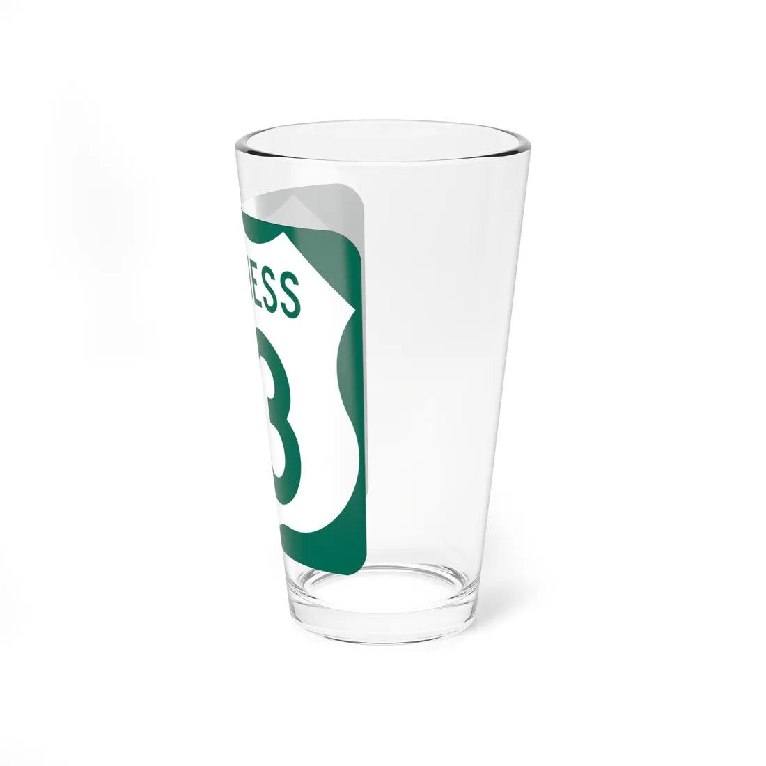 US 13 Business MD (Maryland) (Road Sign) Pint Glss 16oz - Go Mug Yourself
