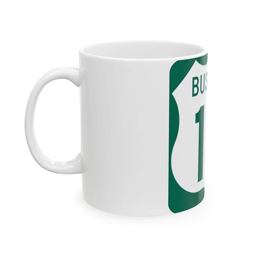 US 13 Business MD (Maryland) (Road Sign) White Coffee Mug - Go Mug Yourself