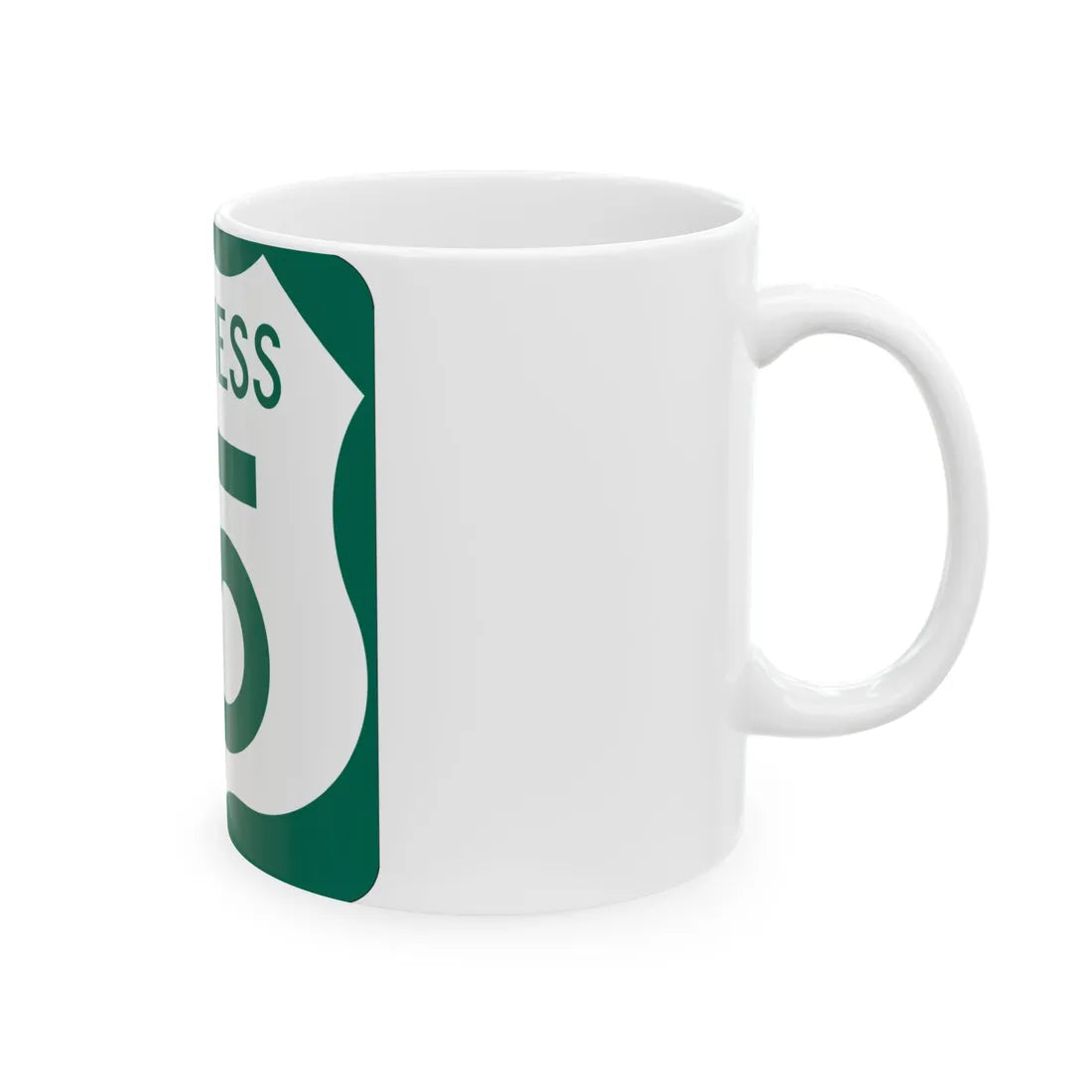 US 15 Business MD (Maryland) (Road Sign) White Coffee Mug - Go Mug Yourself