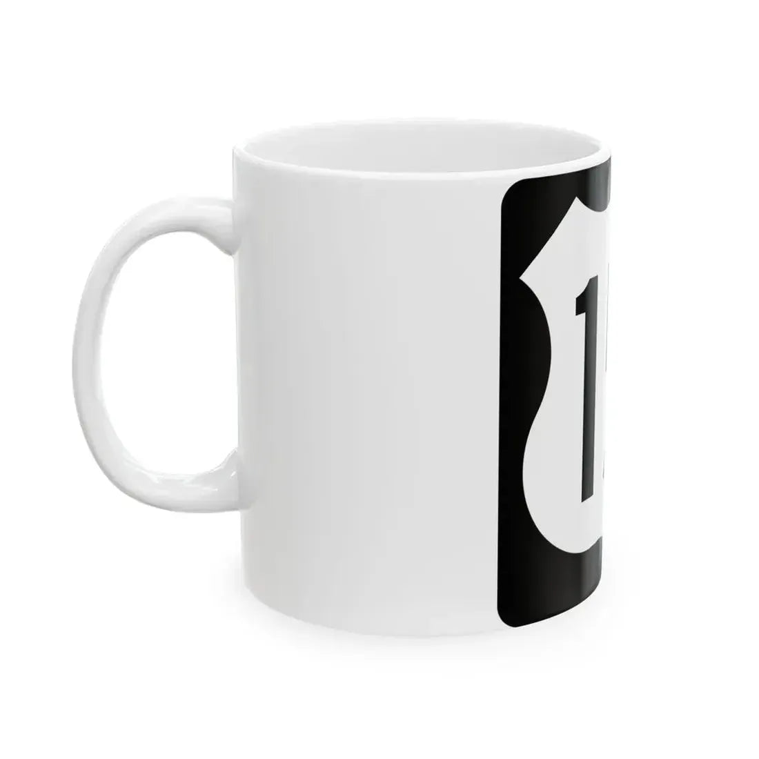 US 151 IA (Iowa) (Road Sign) White Coffee Mug - Go Mug Yourself