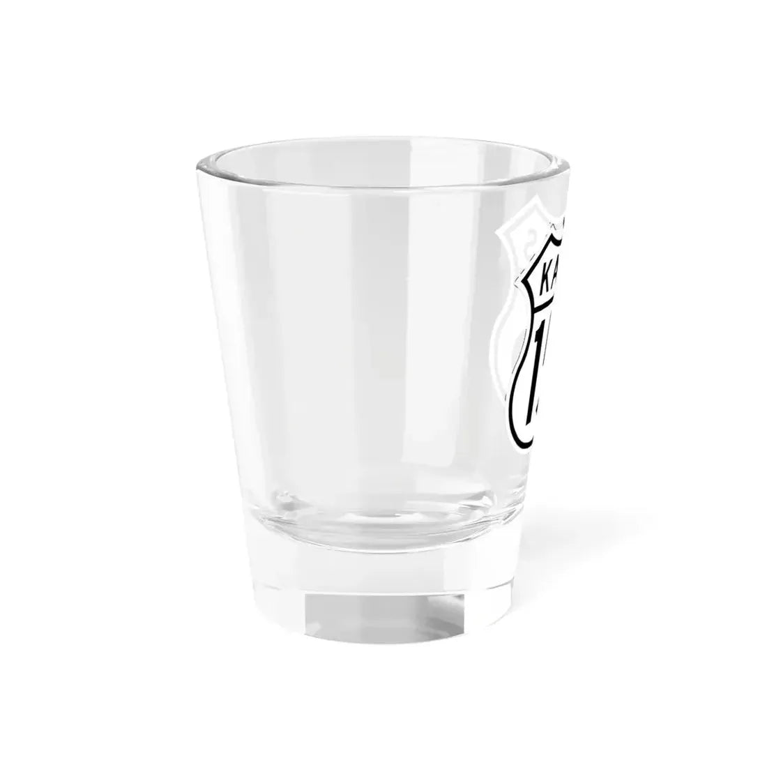 US 156 Kansas 1962 (Kansas) (Road Sign) Shot Glass 1.5oz - Go Mug Yourself