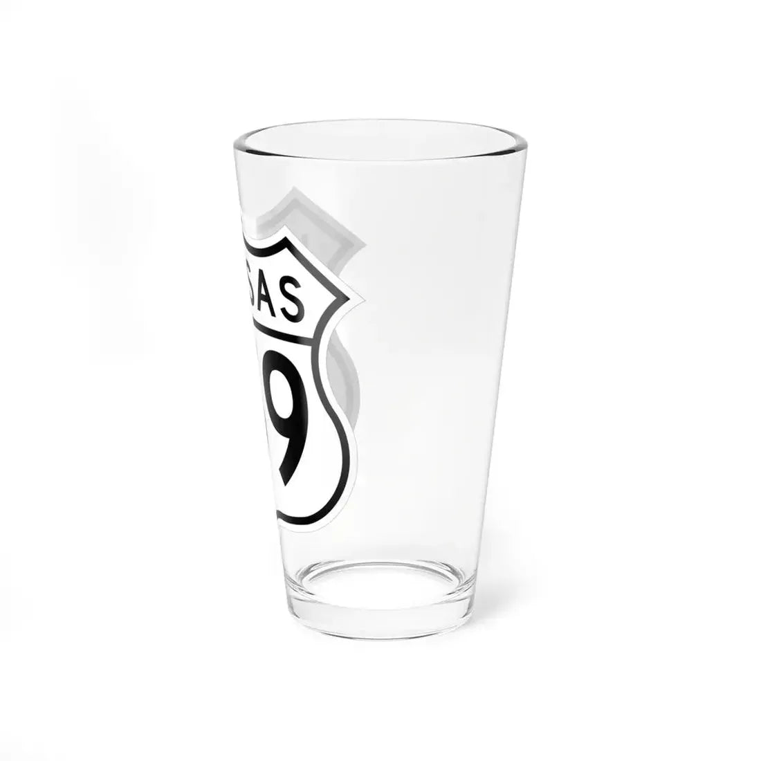 US 159 Kansas 1962 (Kansas) (Road Sign) Pint Glss 16oz - Go Mug Yourself