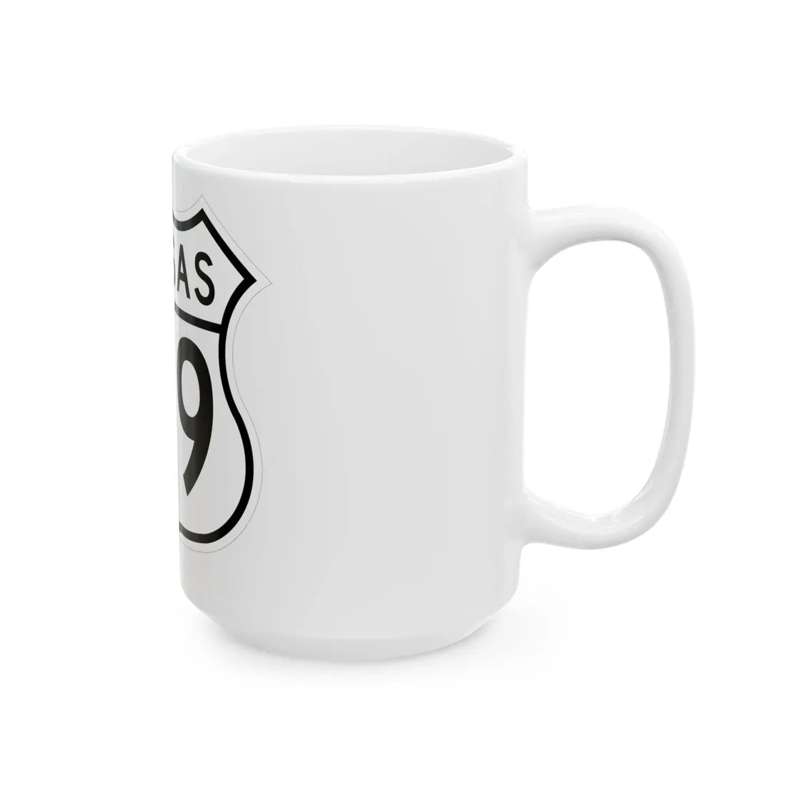 US 159 Kansas 1962 (Kansas) (Road Sign) White Coffee Mug - Go Mug Yourself