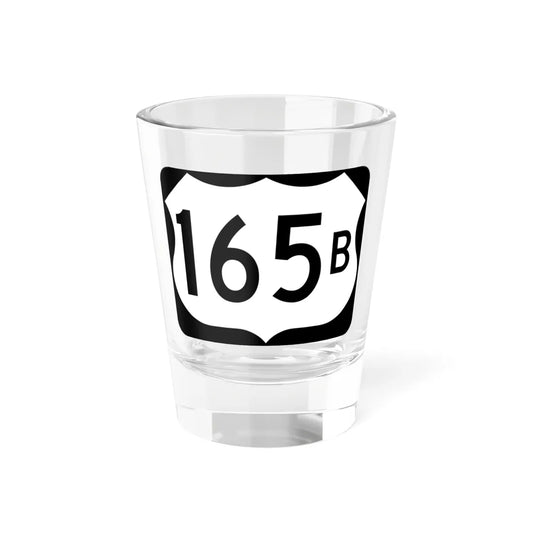 US 165B (Arkansas) (Road Sign) Shot Glass 1.5oz 1.5oz - Go Mug Yourself
