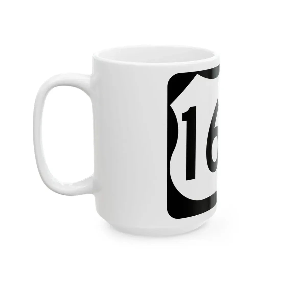 US 165B (Arkansas) (Road Sign) White Coffee Mug - Go Mug Yourself