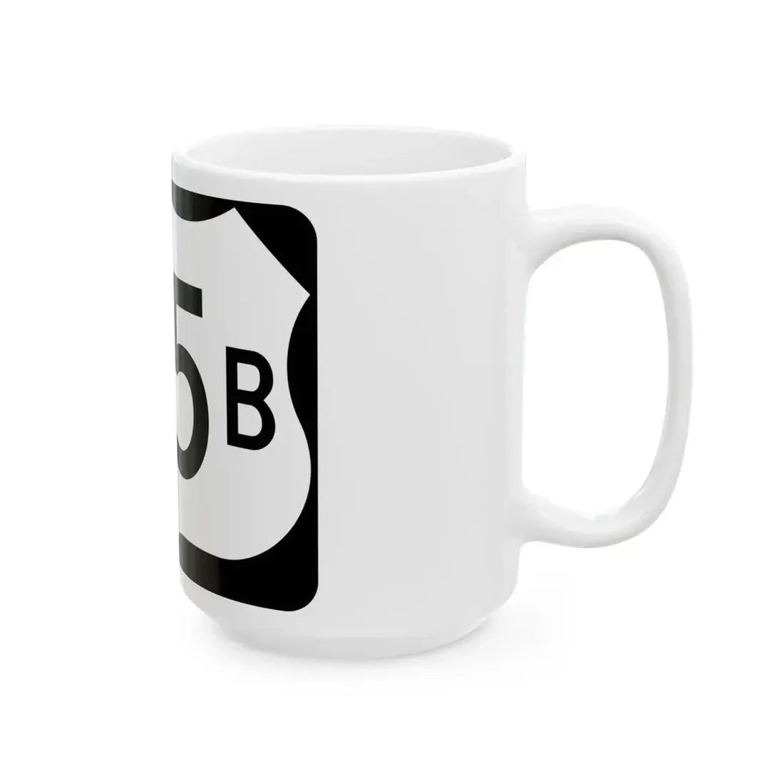 US 165B (Arkansas) (Road Sign) White Coffee Mug - Go Mug Yourself