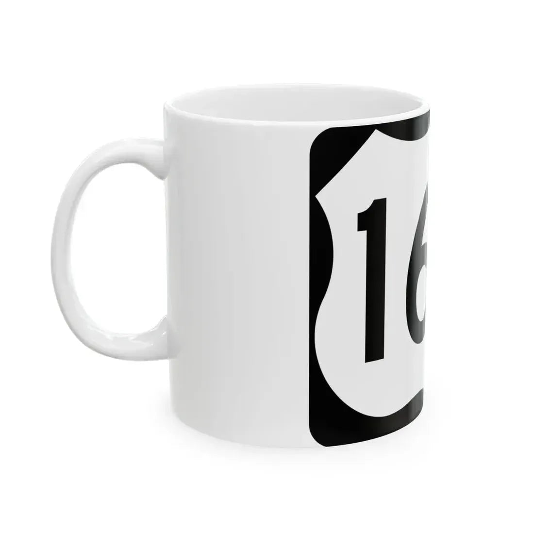 US 167B (Arkansas) (Road Sign) White Coffee Mug - Go Mug Yourself