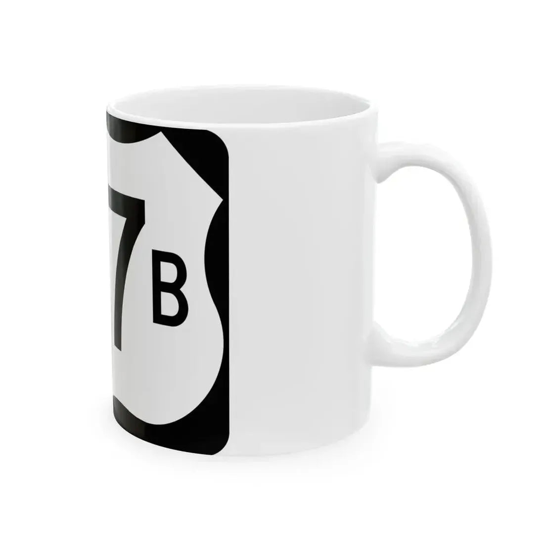 US 167B (Arkansas) (Road Sign) White Coffee Mug - Go Mug Yourself