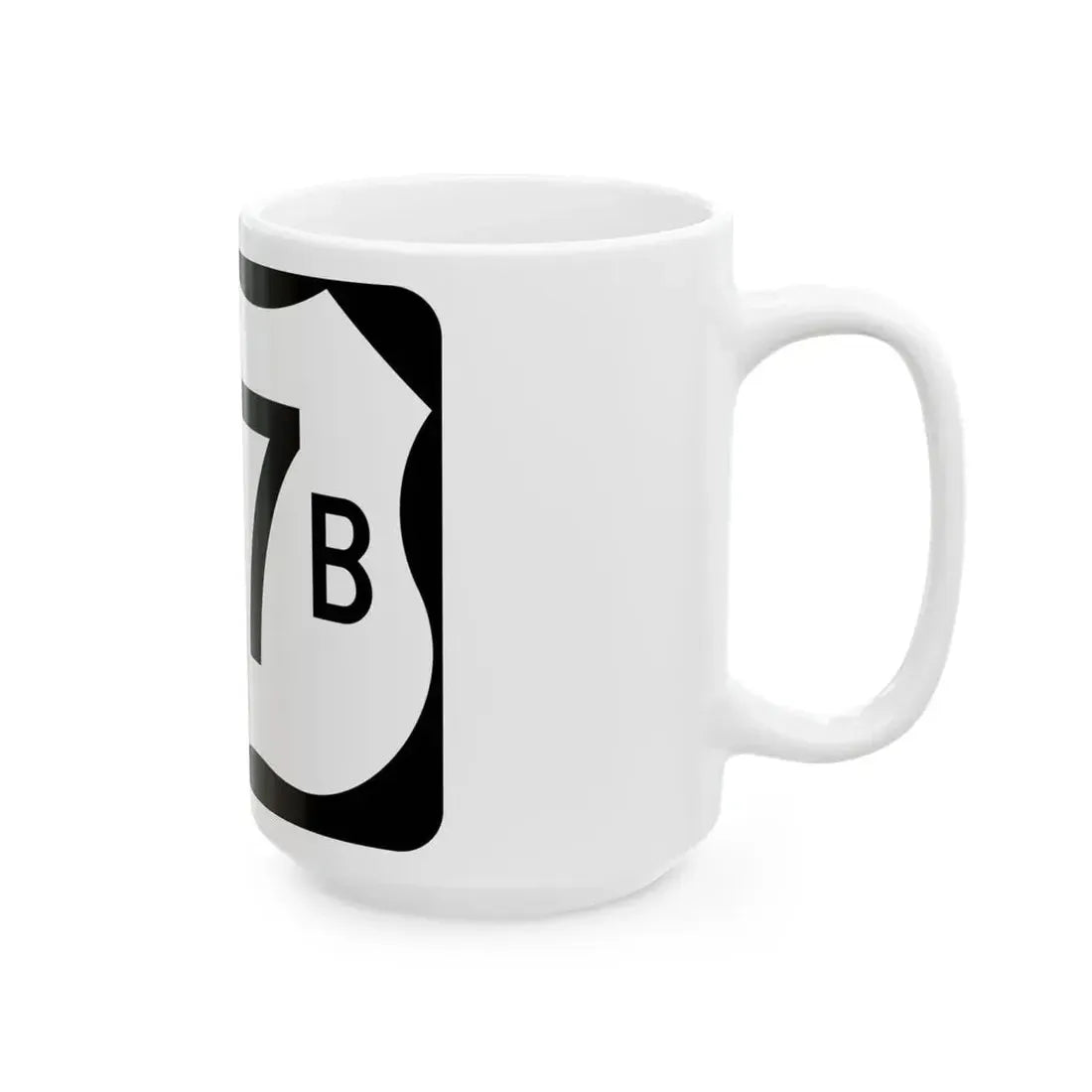 US 167B (Arkansas) (Road Sign) White Coffee Mug - Go Mug Yourself