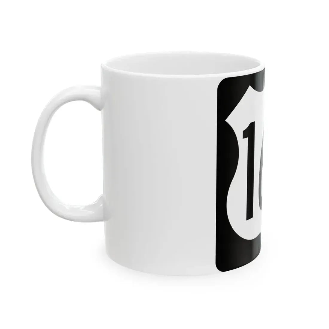 US 169 IA (Iowa) (Road Sign) White Coffee Mug - Go Mug Yourself