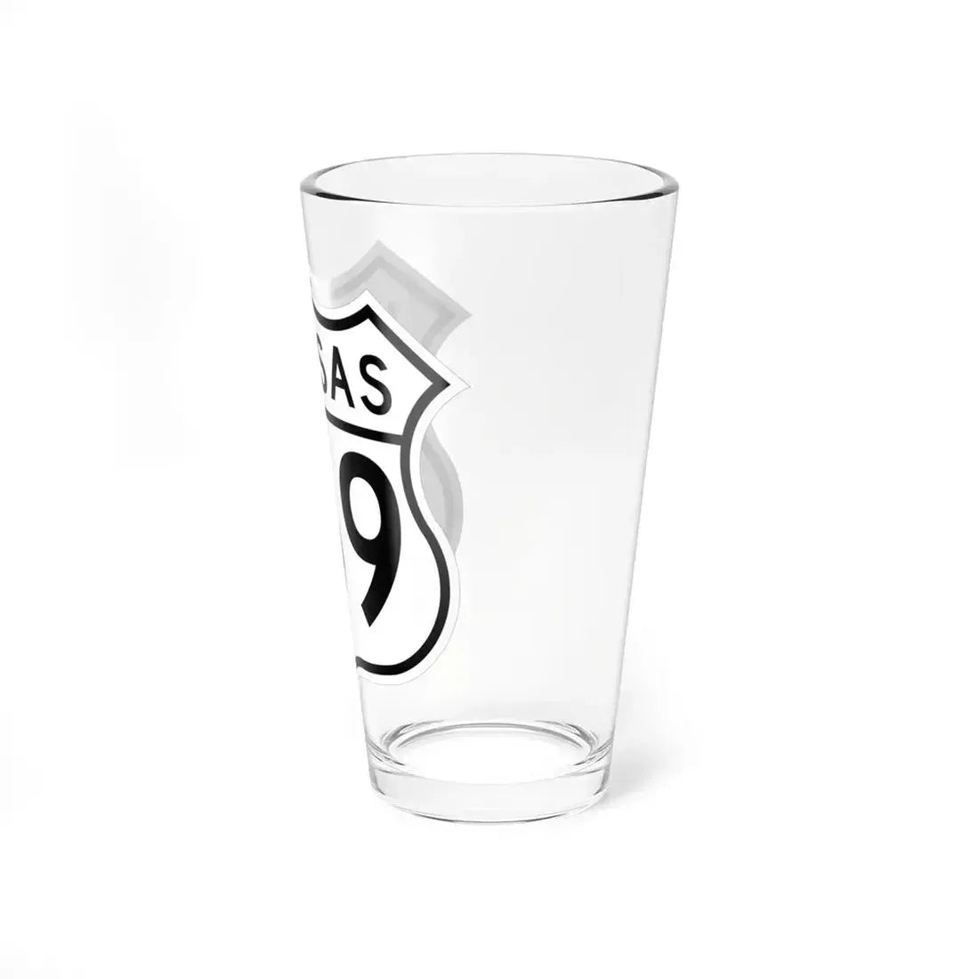 US 169 Kansas 1962 (Kansas) (Road Sign) Pint Glass 16oz - Go Mug Yourself