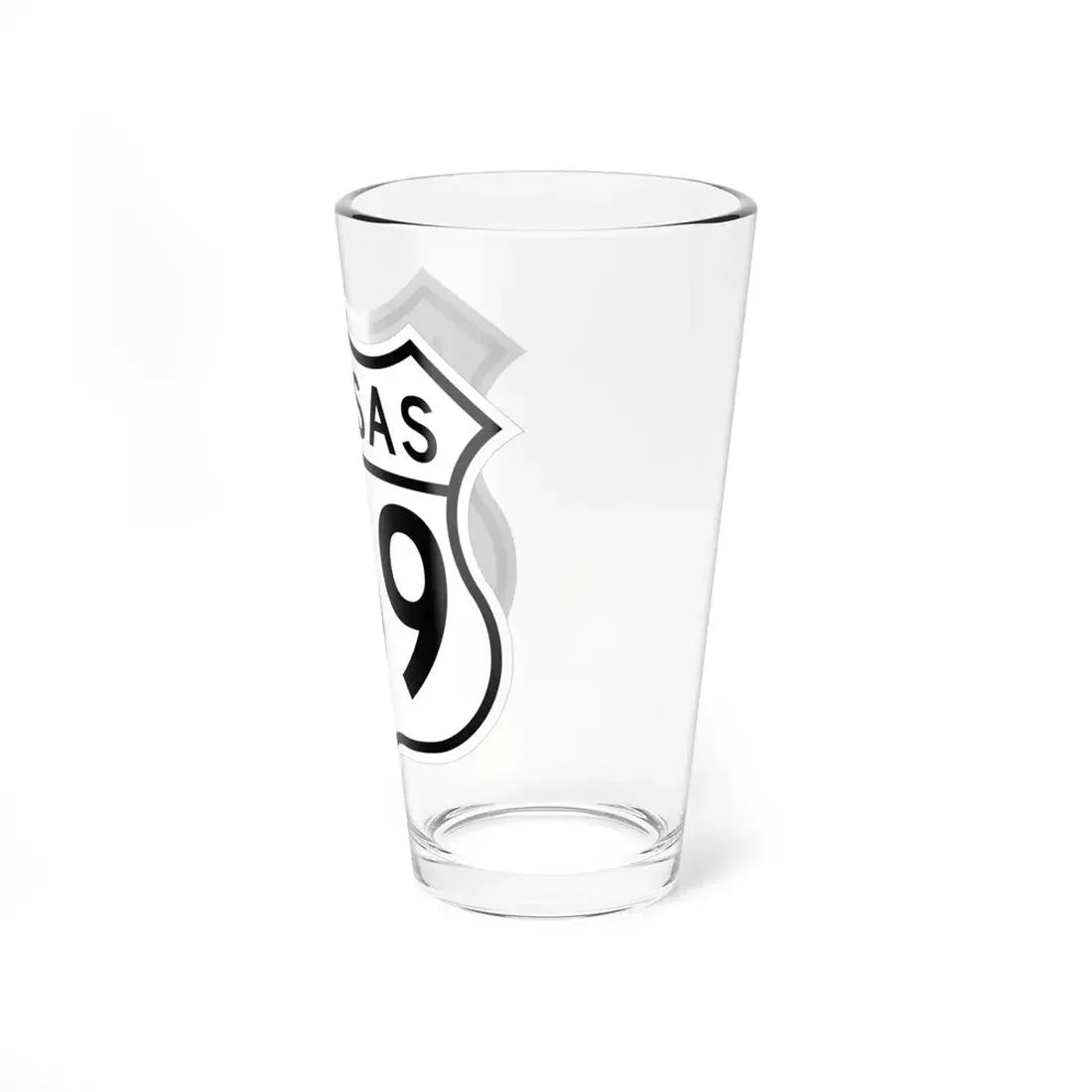 US 169 Kansas 1962 (Kansas) (Road Sign) Pint Glss 16oz - Go Mug Yourself