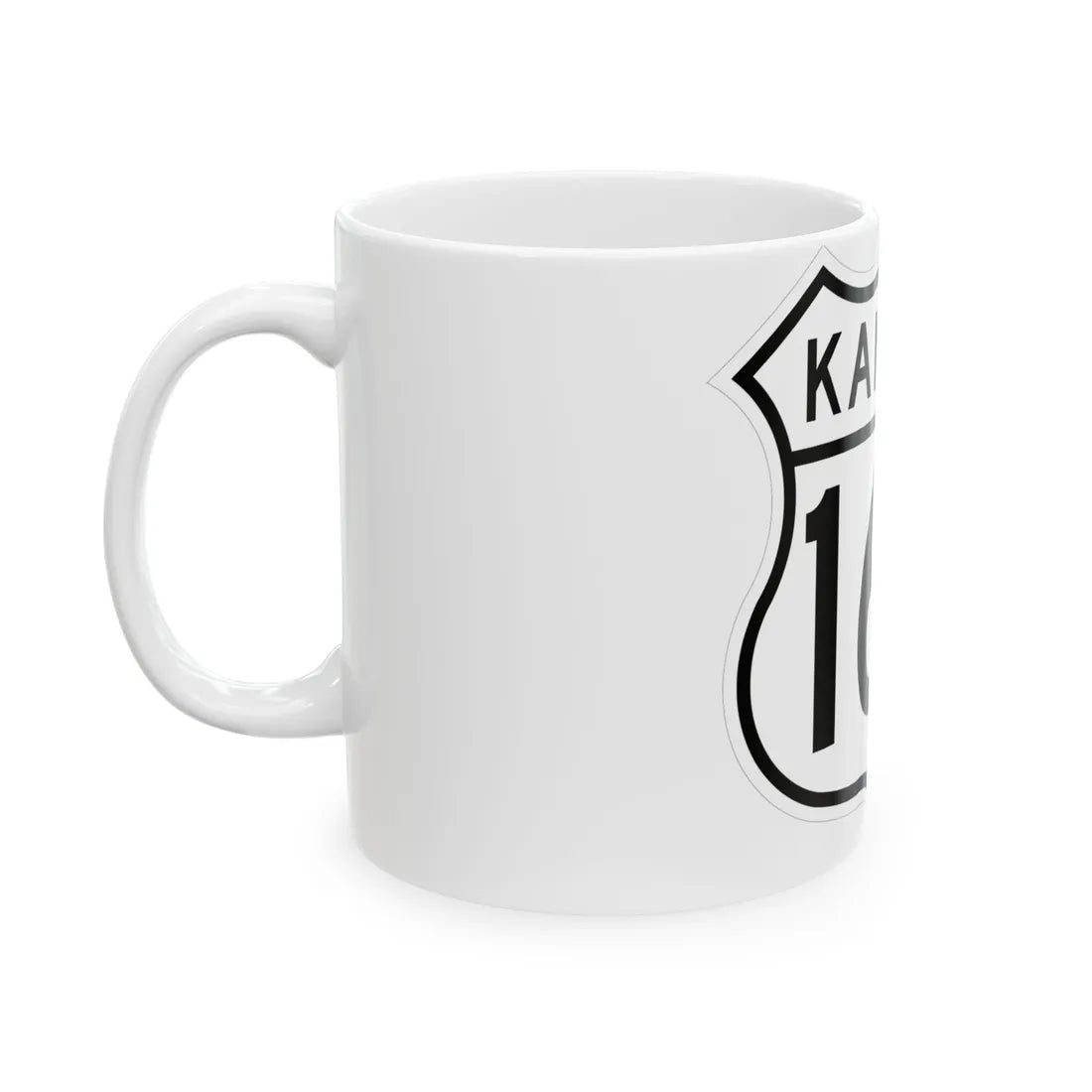 US 169 Kansas 1962 (Kansas) (Road Sign) White Coffee Mug - Go Mug Yourself
