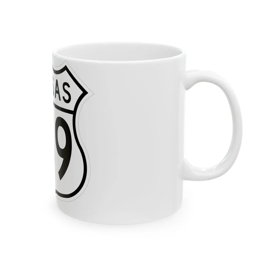 US 169 Kansas 1962 (Kansas) (Road Sign) White Coffee Mug - Go Mug Yourself