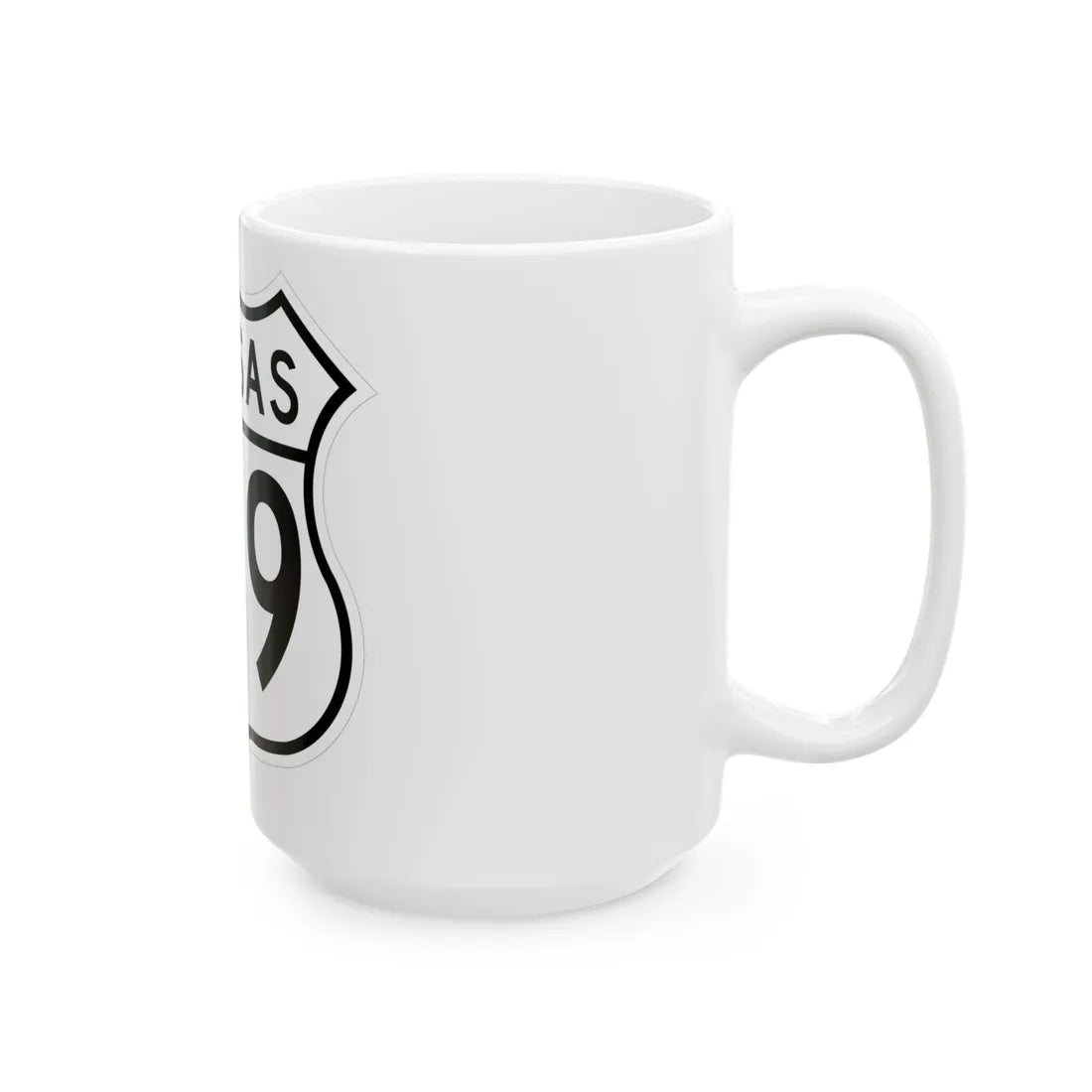 US 169 Kansas 1962 (Kansas) (Road Sign) White Coffee Mug - Go Mug Yourself