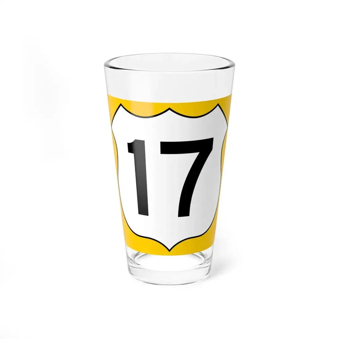 US 17 FL reversed (Florida) (Road Sign) Pint Glss 16oz 16oz - Go Mug Yourself