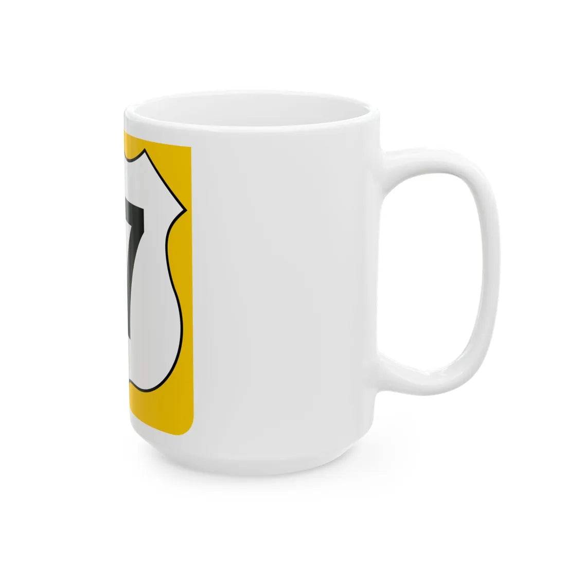 US 17 FL reversed (Florida) (Road Sign) White Coffee Mug - Go Mug Yourself