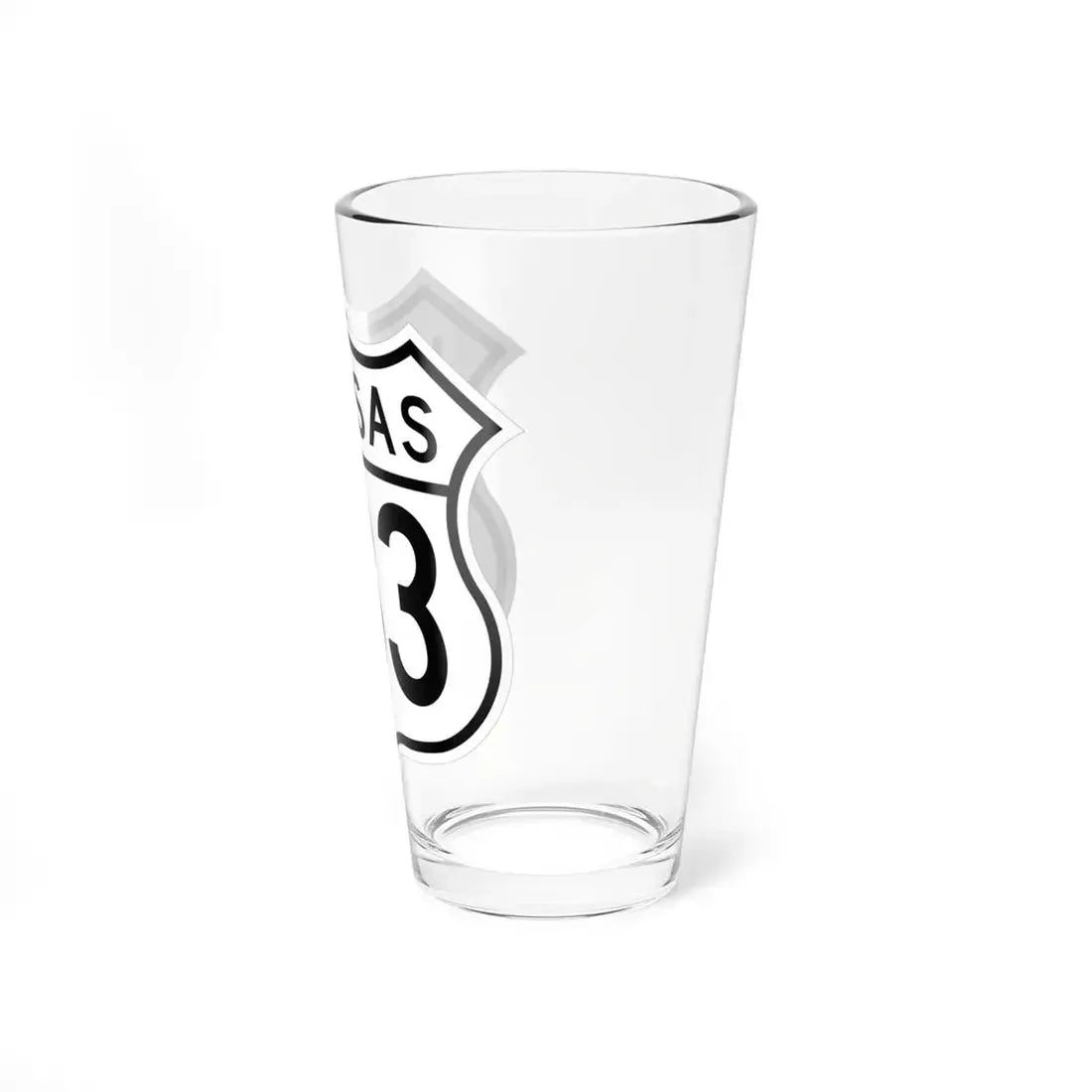 US 183 Kansas 1962 (Kansas) (Road Sign) Pint Glss 16oz - Go Mug Yourself