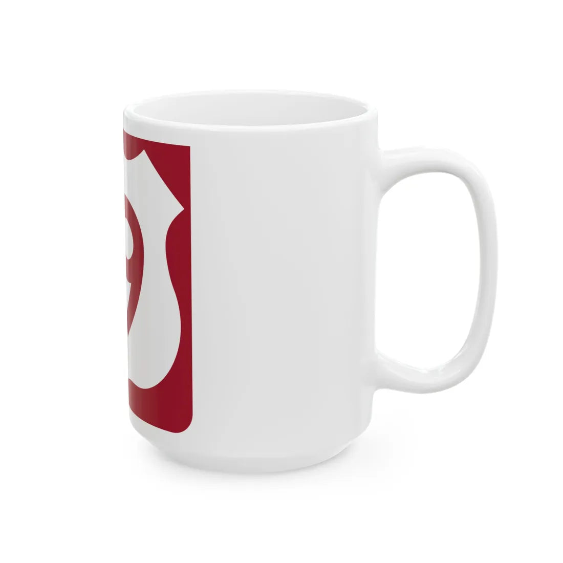 US 19 FL reversed (Florida) (Road Sign) White Coffee Mug - Go Mug Yourself