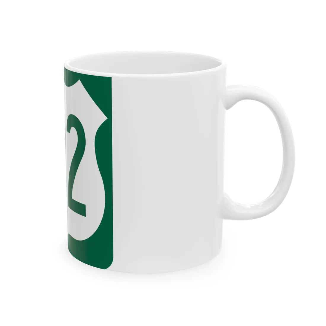 US 192 FL reversed (Florida) (Road Sign) White Coffee Mug - Go Mug Yourself
