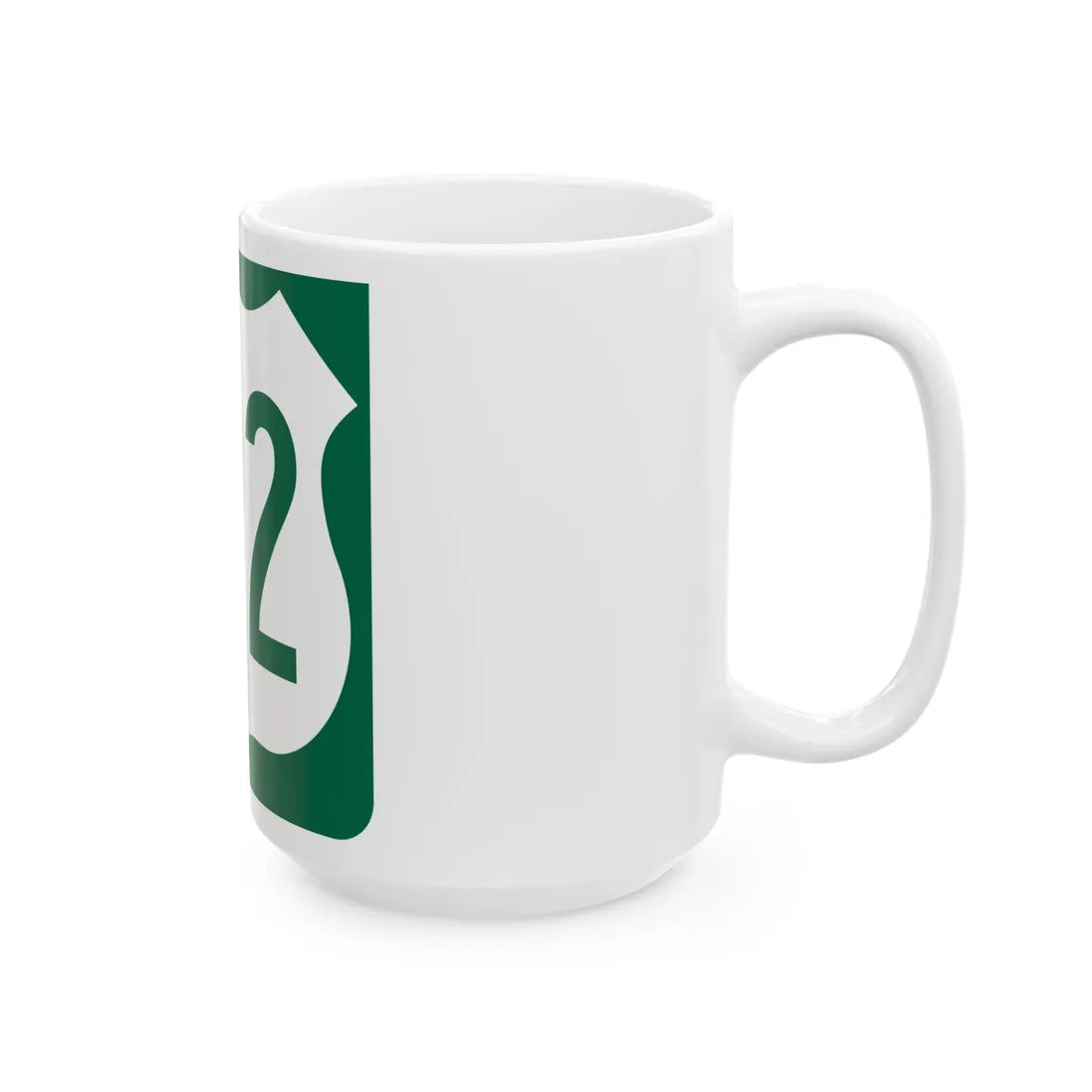 US 192 FL reversed (Florida) (Road Sign) White Coffee Mug - Go Mug Yourself