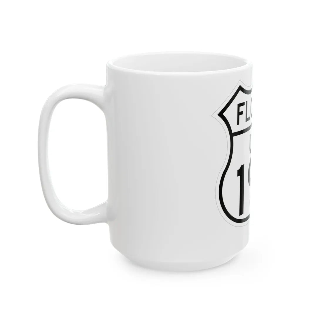 US 192 Florida 1948 (Florida) (Road Sign) White Coffee Mug - Go Mug Yourself