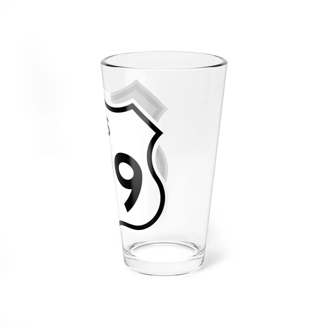 US 199 1961 cutout (California) (Road Sign) Pint Glass 16oz - Go Mug Yourself