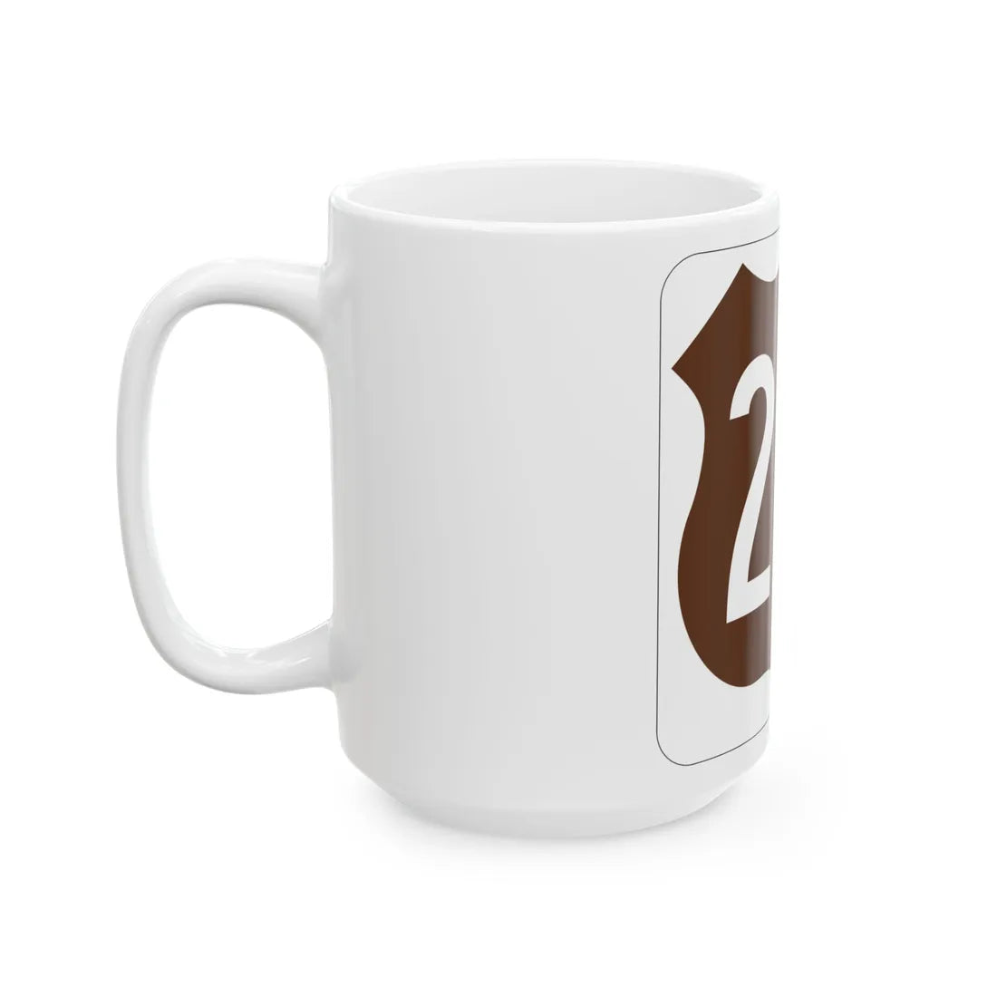 US 221 FL (Florida) (Road Sign) White Coffee Mug - Go Mug Yourself
