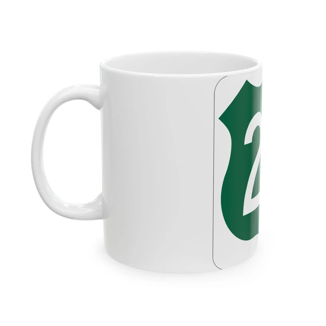 US 23 FL (Florida) (Road Sign) White Coffee Mug - Go Mug Yourself
