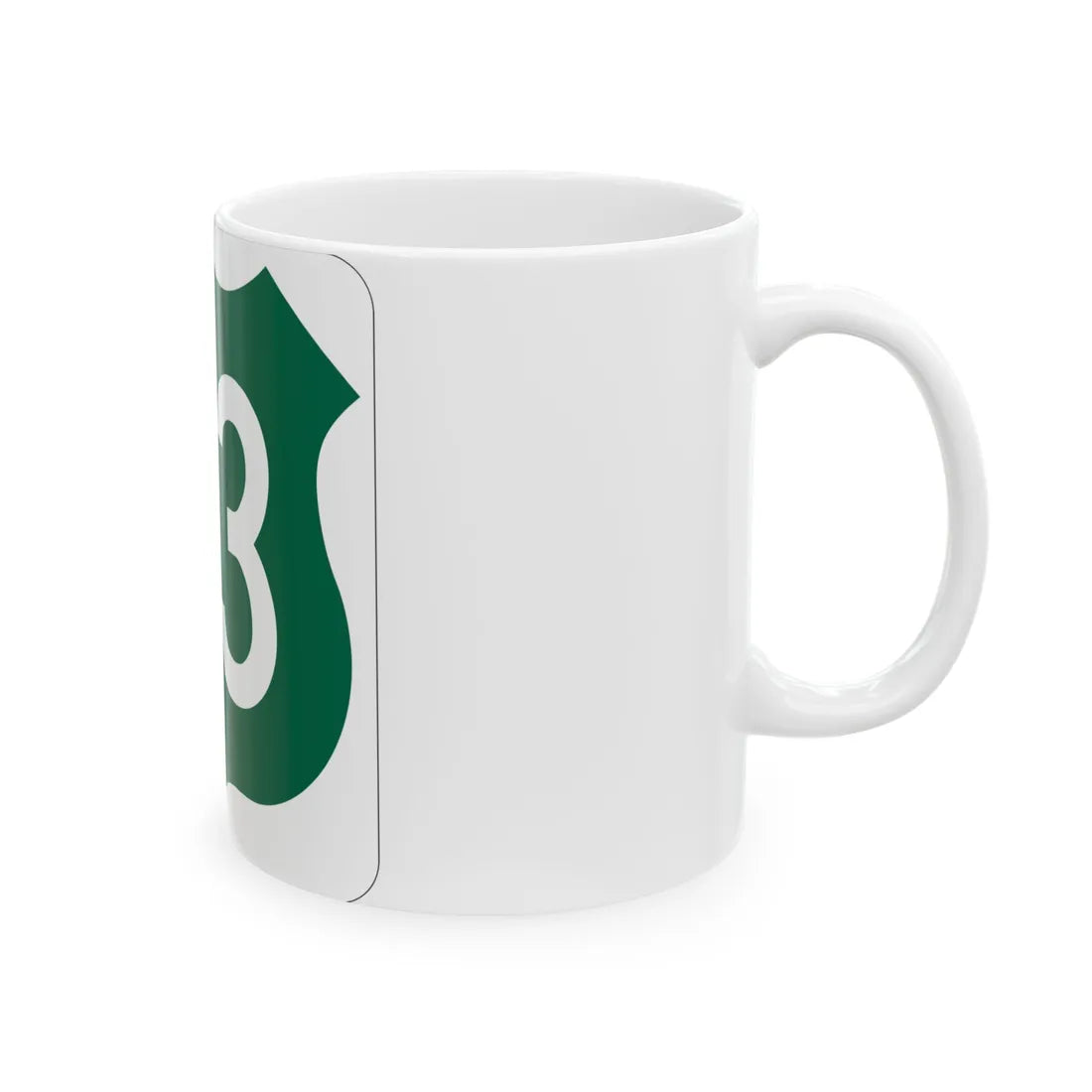US 23 FL (Florida) (Road Sign) White Coffee Mug - Go Mug Yourself