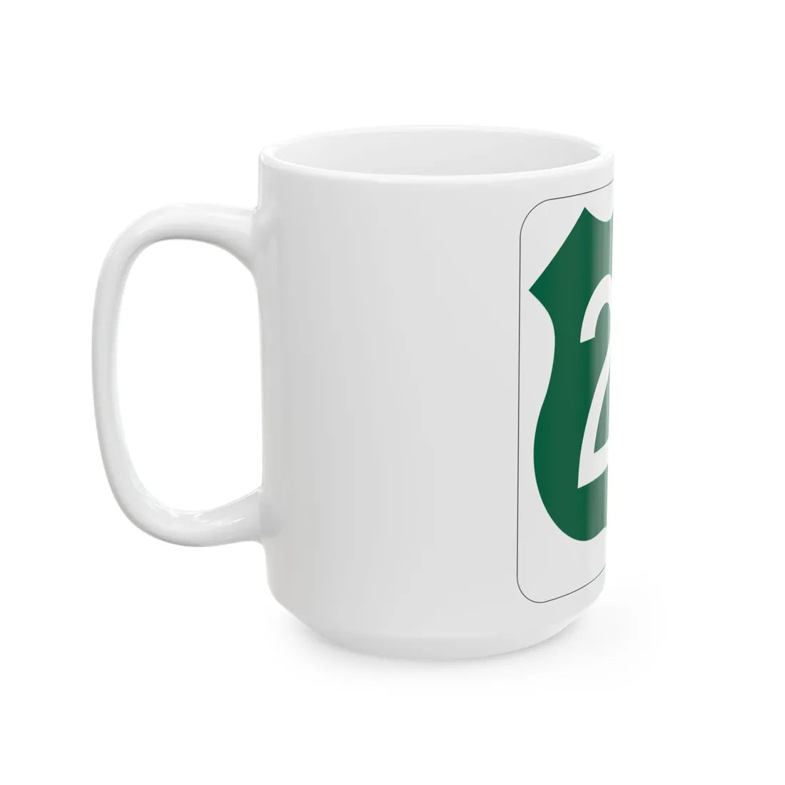US 23 FL (Florida) (Road Sign) White Coffee Mug - Go Mug Yourself