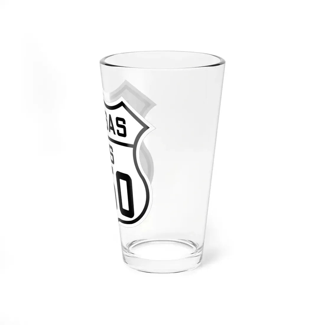 US 250 Kansas 1926 (Kansas) (Road Sign) Pint Glss 16oz - Go Mug Yourself