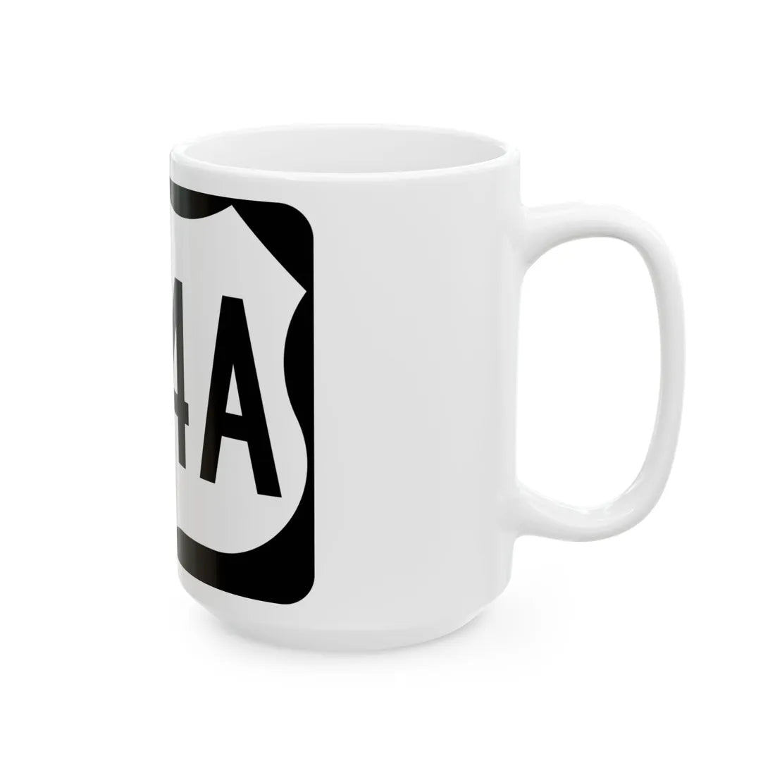 US 264A (North Carolina) (Road Sign) White Coffee Mug - Go Mug Yourself