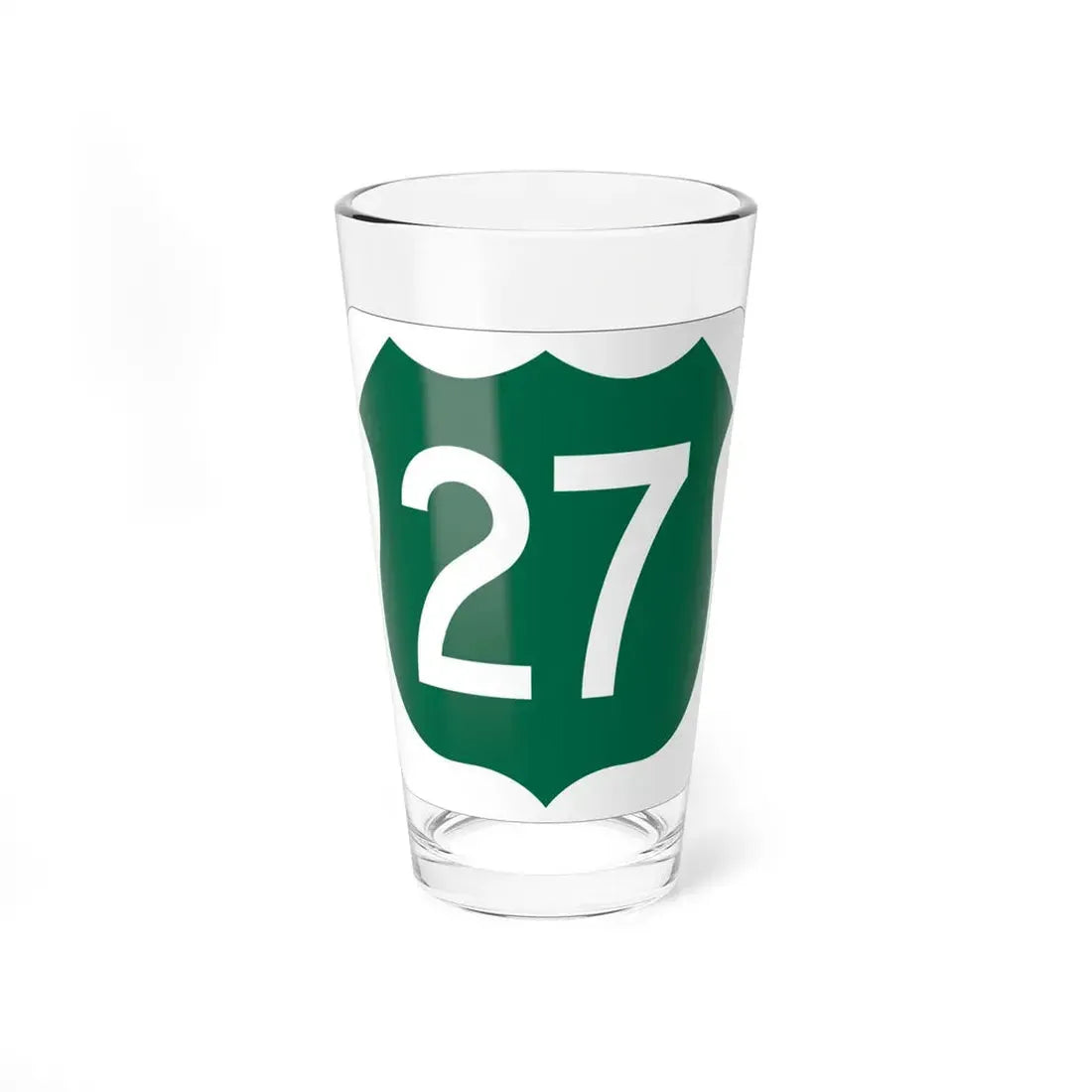 US 27 FL (Florida) (Road Sign) Pint Glss 16oz 16oz - Go Mug Yourself