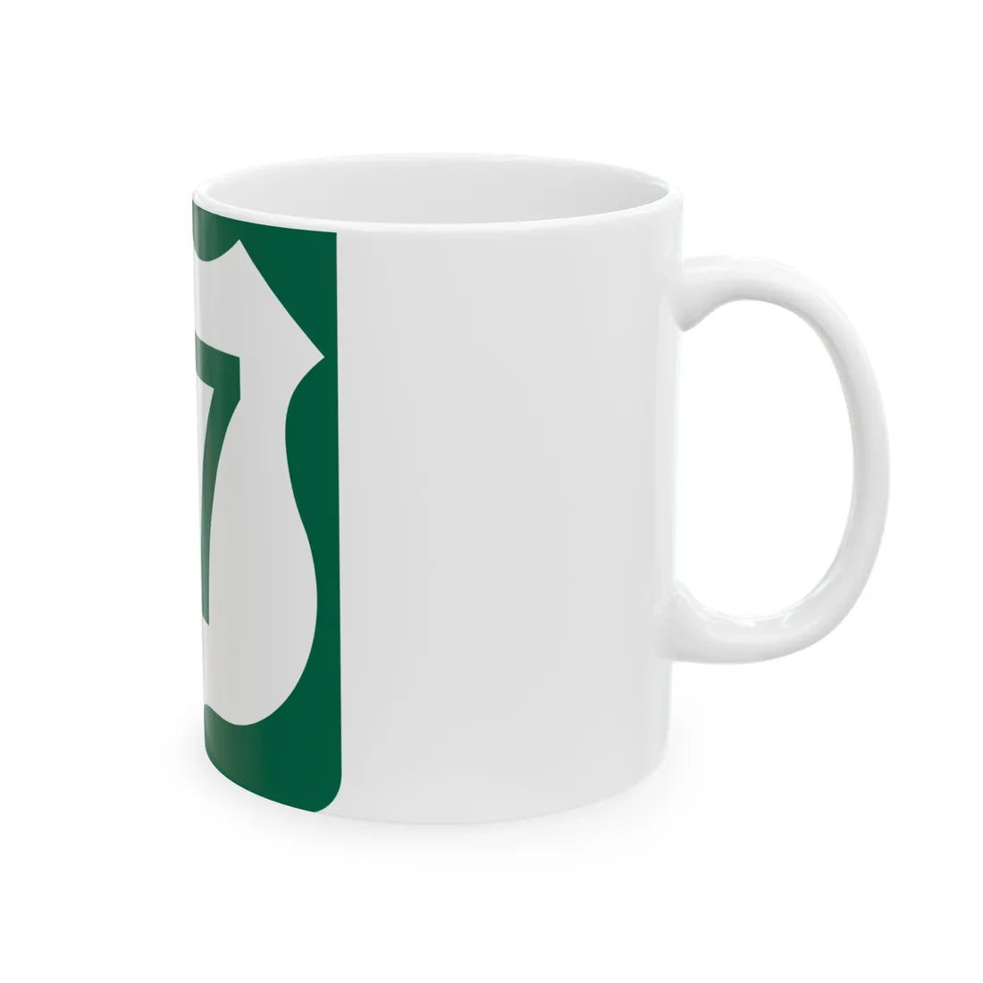 US 27 FL reversed (Florida) (Road Sign) White Coffee Mug - Go Mug Yourself