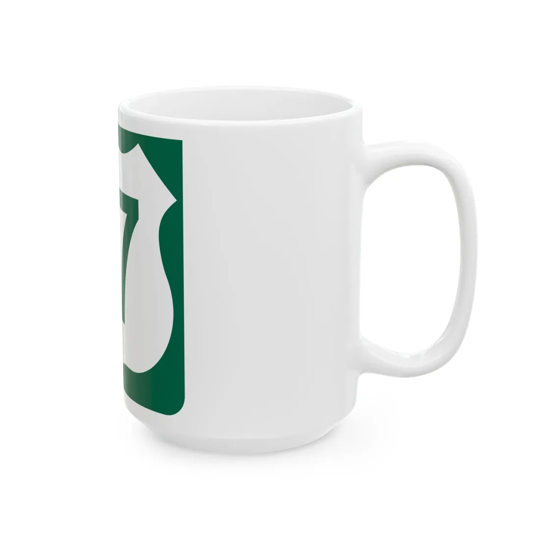 US 27 FL reversed (Florida) (Road Sign) White Coffee Mug - Go Mug Yourself