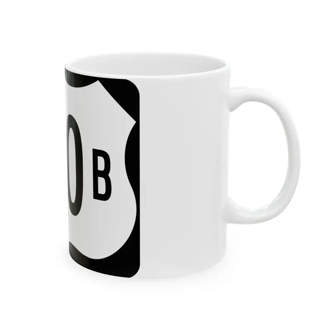 US 270B (Arkansas) (Road Sign) White Coffee Mug - Go Mug Yourself