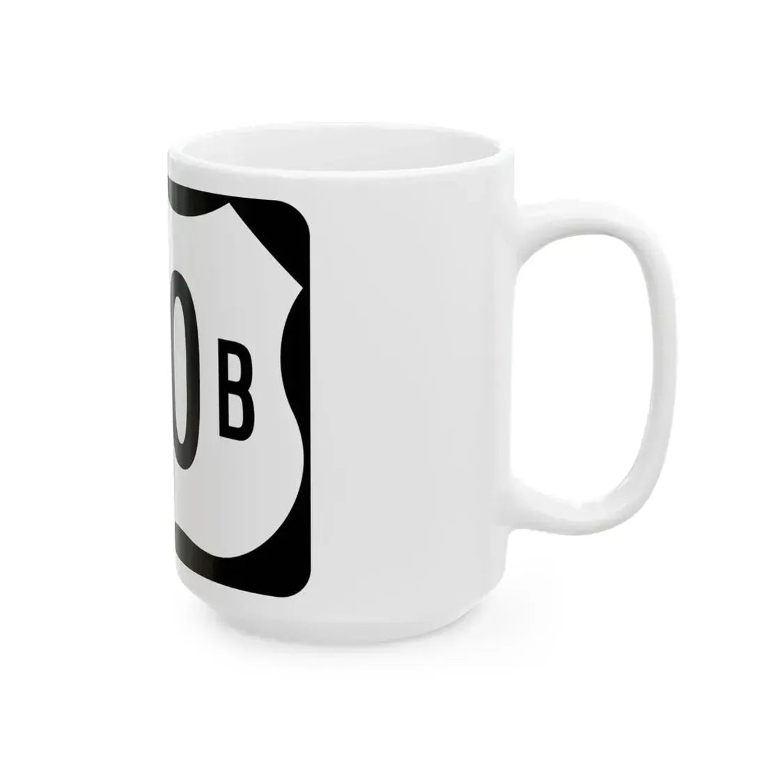 US 270B (Arkansas) (Road Sign) White Coffee Mug - Go Mug Yourself