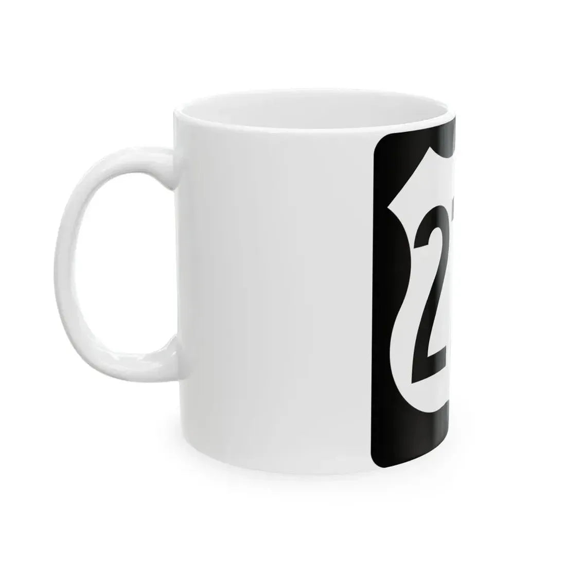 US 275 IA (Iowa) (Road Sign) White Coffee Mug - Go Mug Yourself