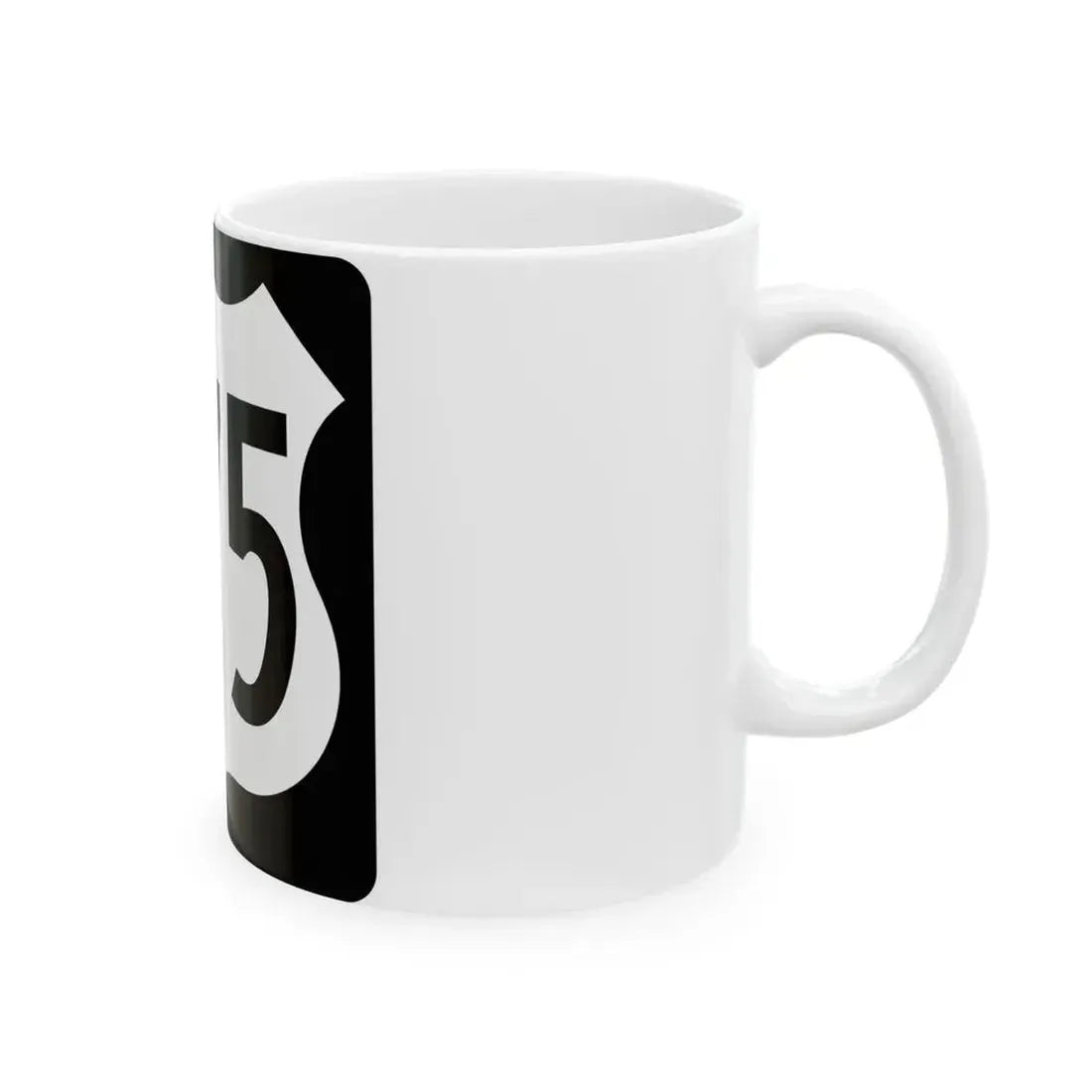 US 275 IA (Iowa) (Road Sign) White Coffee Mug - Go Mug Yourself