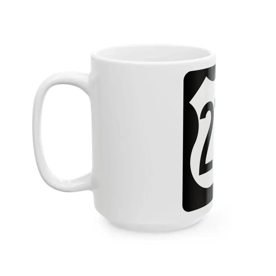 US 275 IA (Iowa) (Road Sign) White Coffee Mug - Go Mug Yourself