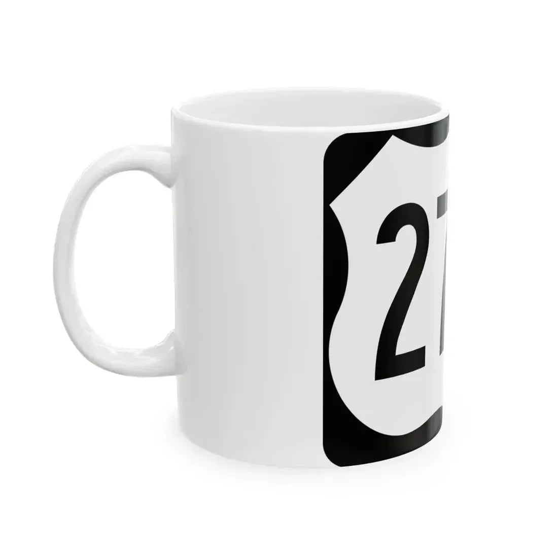 US 278B (Arkansas) (Road Sign) White Coffee Mug - Go Mug Yourself