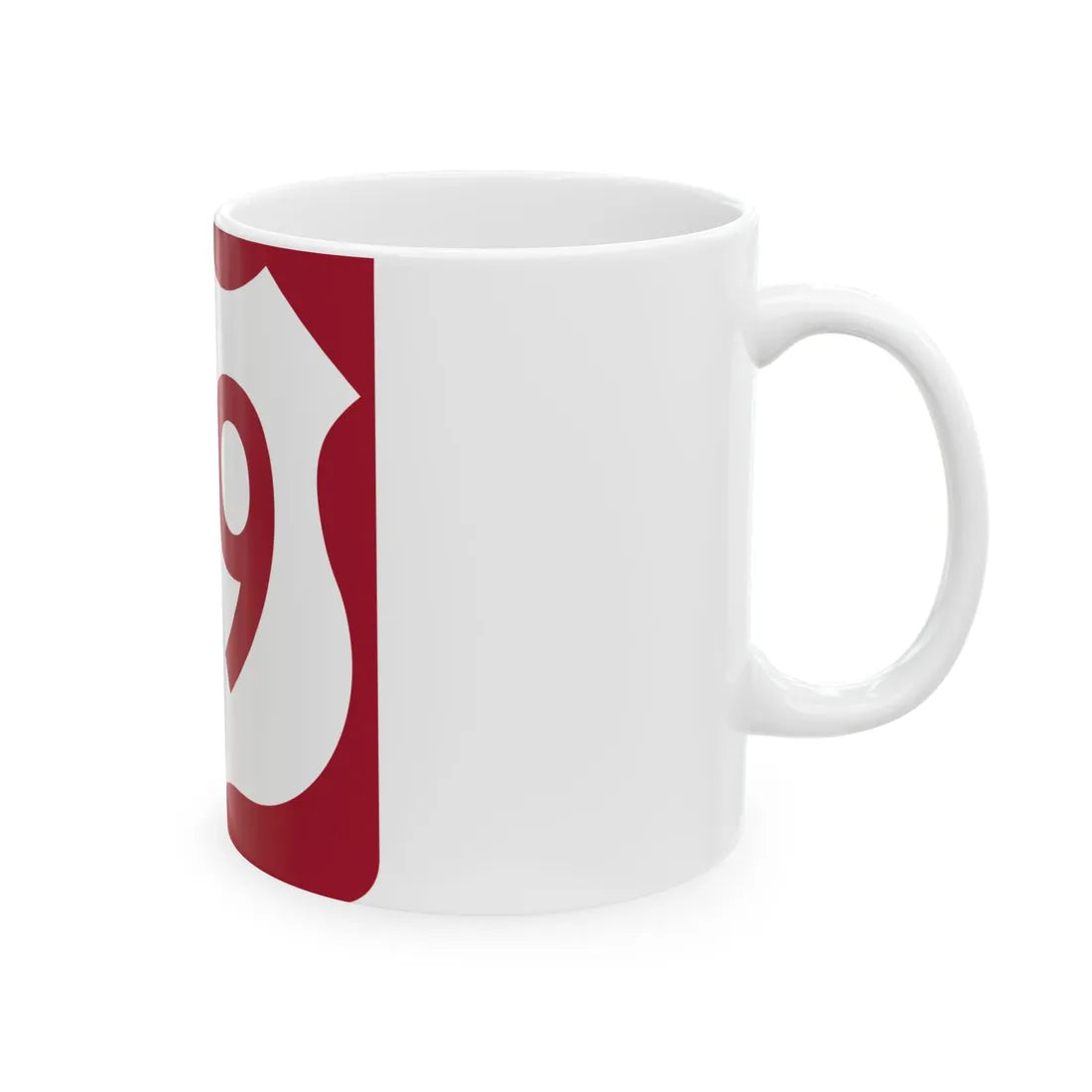 US 29 FL reversed (Florida) (Road Sign) White Coffee Mug - Go Mug Yourself