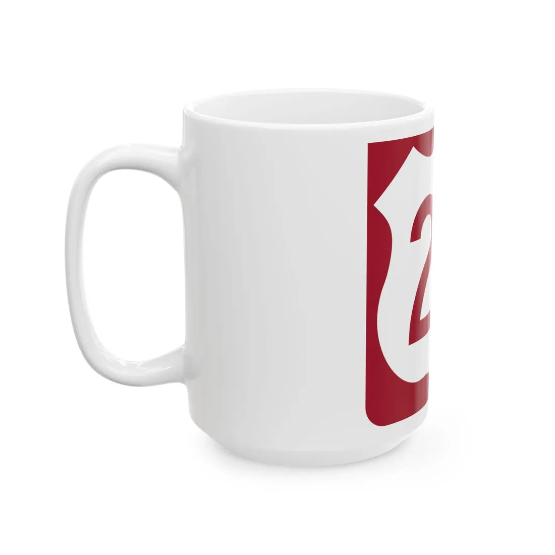 US 29 FL reversed (Florida) (Road Sign) White Coffee Mug - Go Mug Yourself