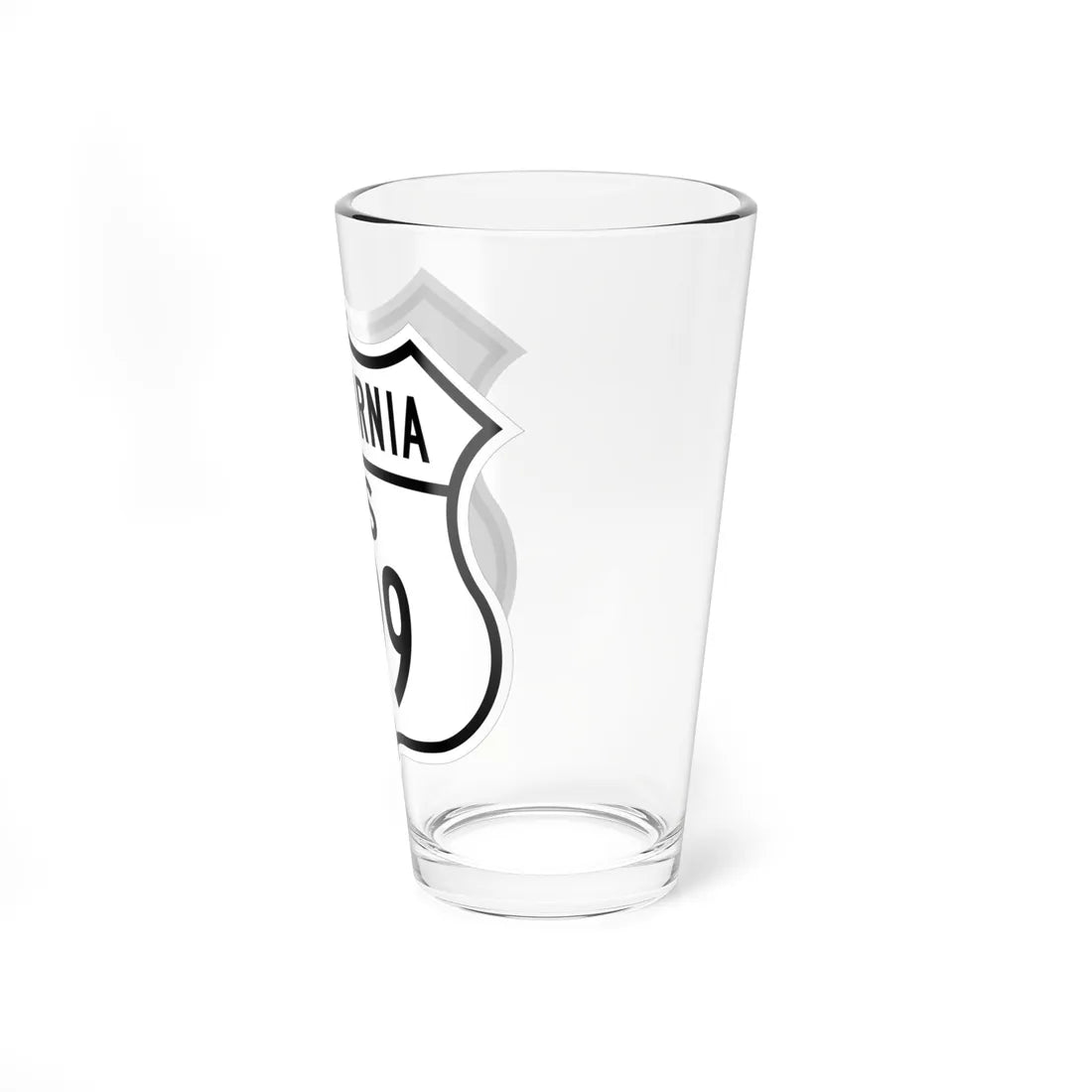 US 299 California 1948 (California) (Road Sign) Pint Glass 16oz - Go Mug Yourself
