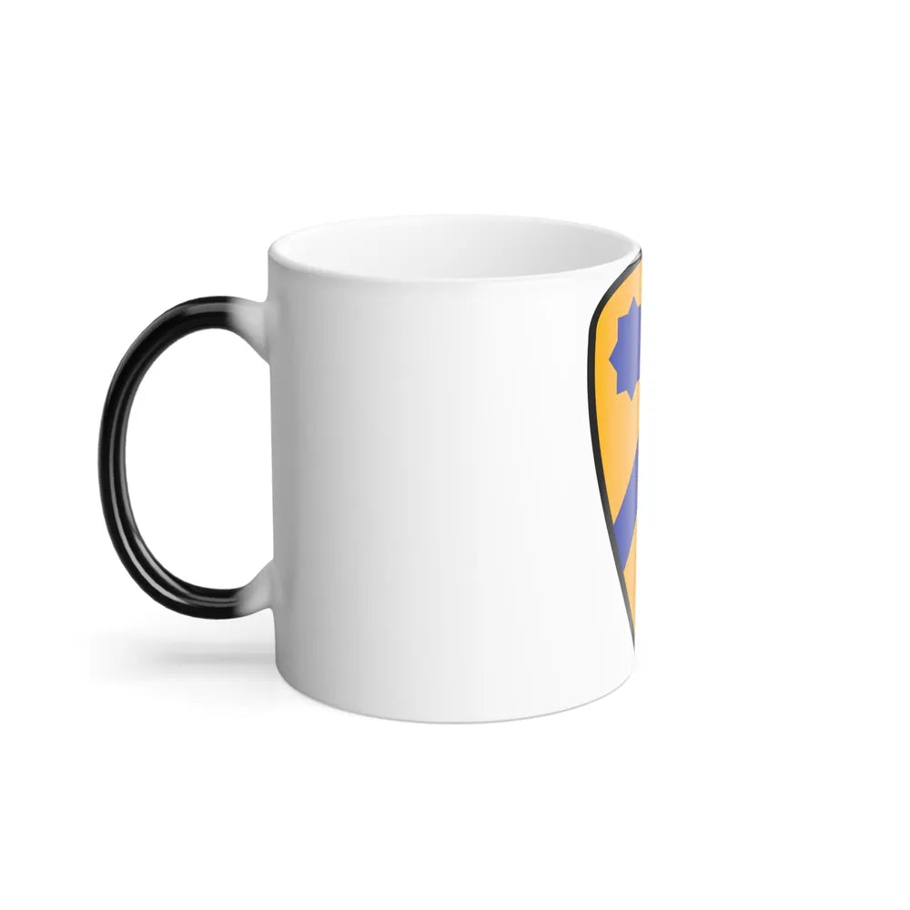 US 2nd Cavalry Division (U.S. Army) Color Changing Mug-Go Mug Yourself