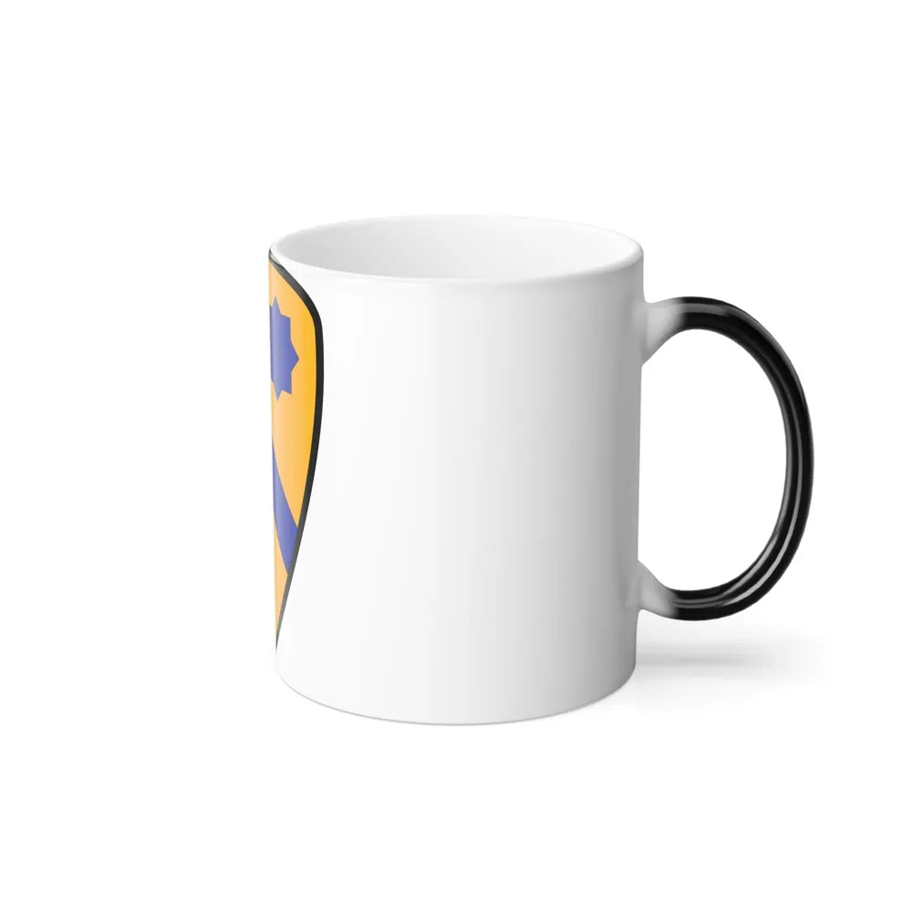 US 2nd Cavalry Division (U.S. Army) Color Changing Mug-Go Mug Yourself