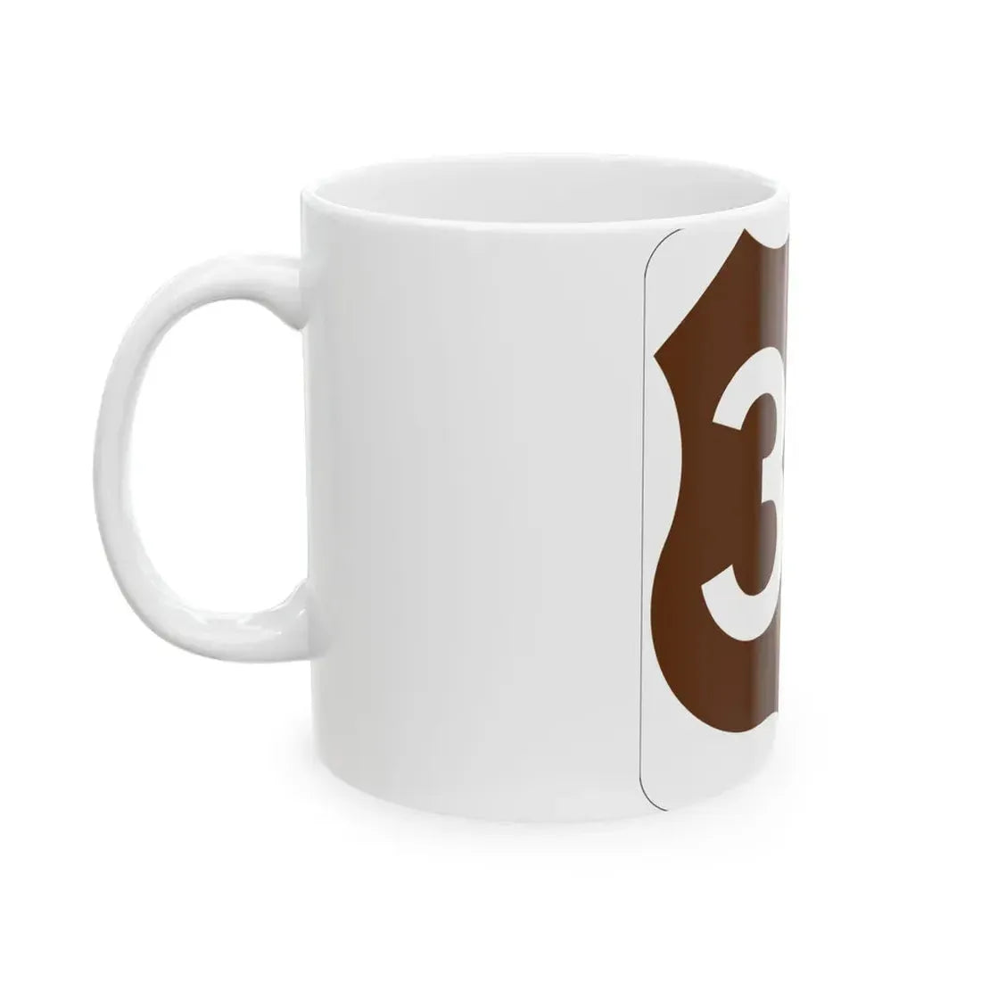 US 30 ID-Scenic (Idaho) (Road Sign) White Coffee Mug - Go Mug Yourself