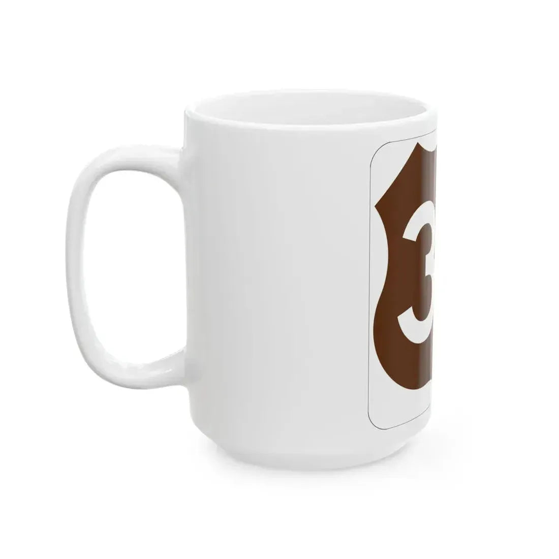 US 30 ID-Scenic (Idaho) (Road Sign) White Coffee Mug - Go Mug Yourself